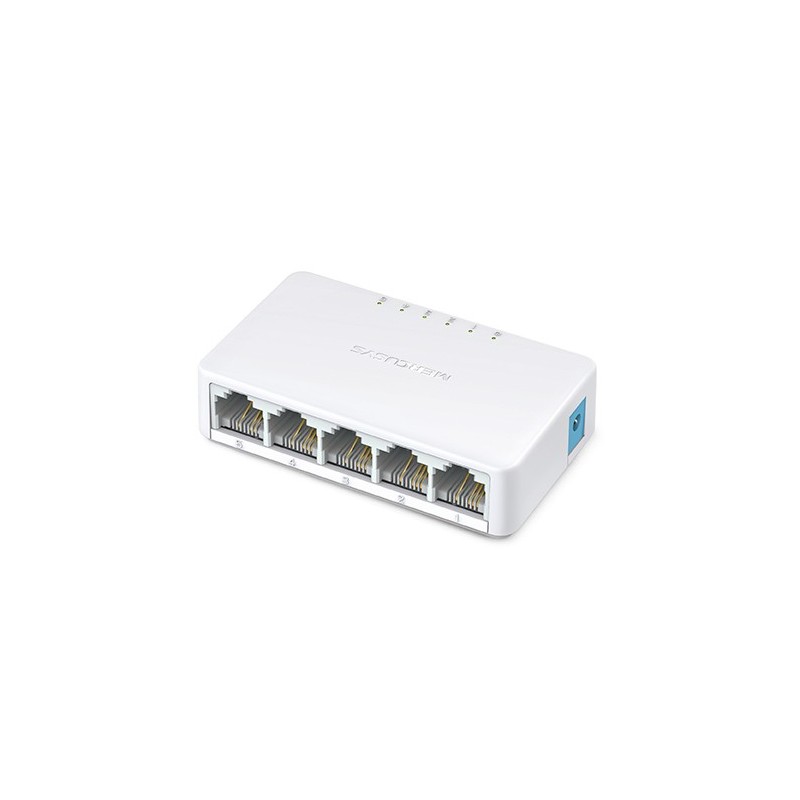 MS105 switch No administrado Fast Ethernet (10/100) Blanco