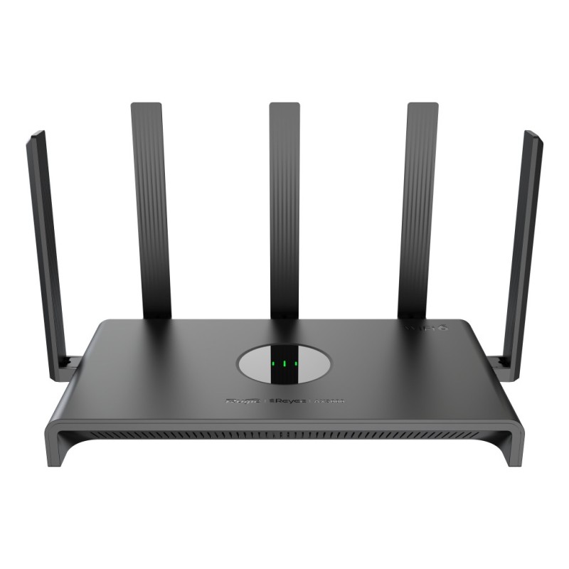RG-EW3000GX PRO router inalmbrico Gigabit Ethernet Doble banda (2 4 GHz / 5 GHz) Negro