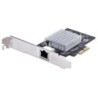 Tarjeta PCIe Adaptadora de Red de 1 Puerto RJ45 10Gb para PC o Servidor  Tarjeta PCI Express Ethernet de 6 Velocidades Compatibl