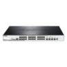 DGS-1510-28XMP switch Gestionado L2/L3 Gigabit Ethernet (10/100/1000) Energa sobre Ethernet (PoE) Negro  Gris