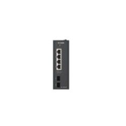 DIS-100G-06P switch No administrado L2 Gigabit Ethernet (10/100/1000) Energa sobre Ethernet (PoE) DIN rail Negro
