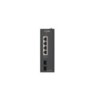 DIS-100G-06P switch No administrado L2 Gigabit Ethernet (10/100/1000) Energa sobre Ethernet (PoE) DIN rail Negro