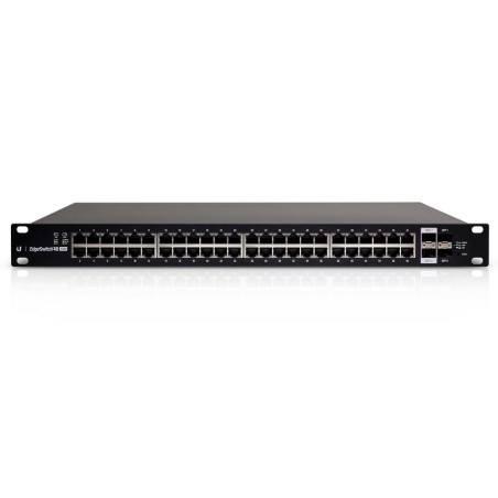 ES-48-500W switch Gestionado L2/L3 Gigabit Ethernet (10/100/1000) Energa sobre Ethernet (PoE) 1U Negro