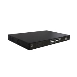 GEP-2021 switch No administrado Gigabit Ethernet (10/100/1000) Energa sobre Ethernet (PoE) 1U Negro