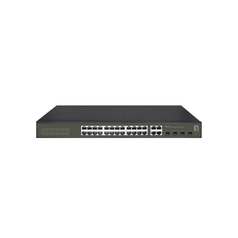 GES-2128 switch Gestionado L2 Gigabit Ethernet (10/100/1000) Negro