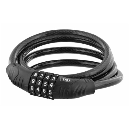 UMCODELOCK candado para bicicleta Negro 1200 mm Cable antirrobo