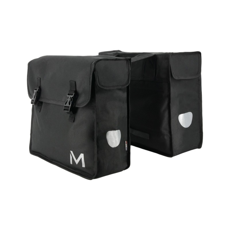 070002 bolsa para bicicletas y cesta Parte trasera Bolsa de bicicletas 30 L Polister Negro