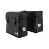 070002 bolsa para bicicletas y cesta Parte trasera Bolsa de bicicletas 30 L Polister Negro