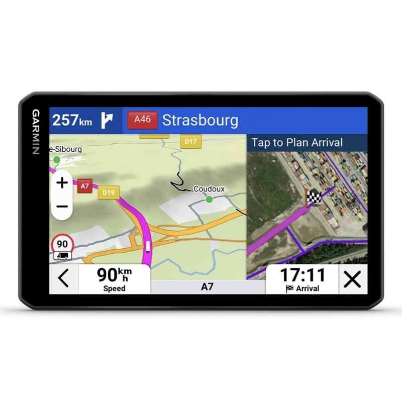 dezl LGV720 navegador Fijo 17 6 cm (6.95") TFT Pantalla tctil 242 g Negro