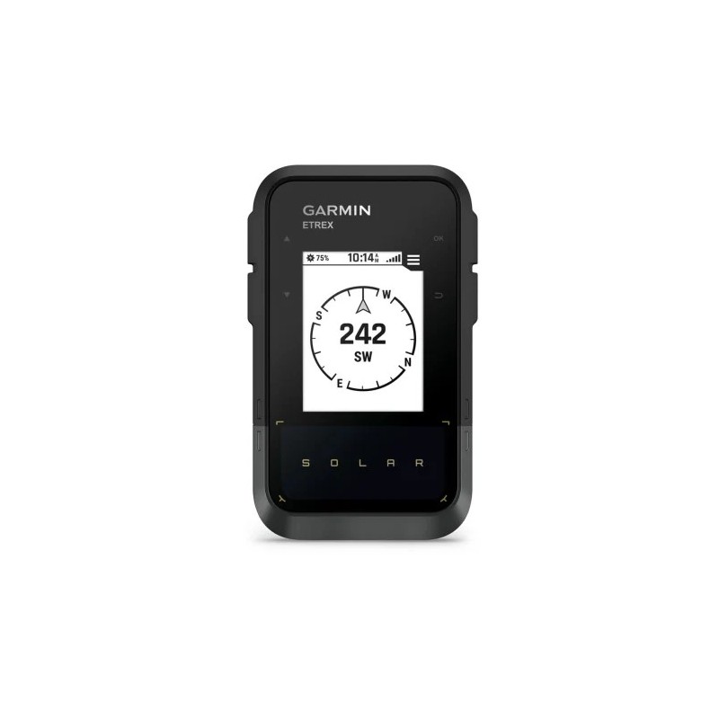 eTrex Solar navegador De mano 5 49 cm (2.16") 141 g Negro  Gris