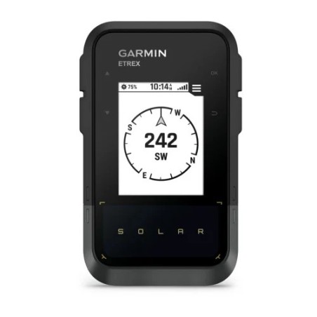 eTrex Solar navegador De mano 5 49 cm (2.16") 141 g Negro  Gris