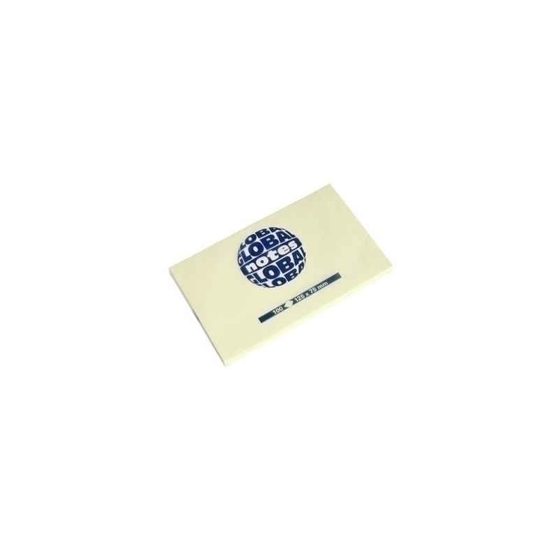 TACO NOTAS GLOBAL 100h  125x75 - Pack de 12 unidades