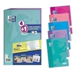 BLOCK OXF.SCH.EXTRA F 80h CD.4 PK.4+1
