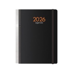 AGENDA SYNCRO DA PGINA 15 X 21 CM NEGRO DOHE 11620