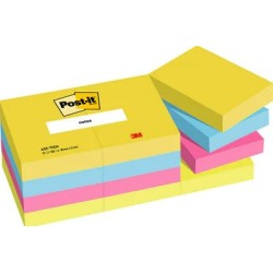 653TFEN nota autoadhesiva Plaza Multicolor 100 hojas Autoadhesivo