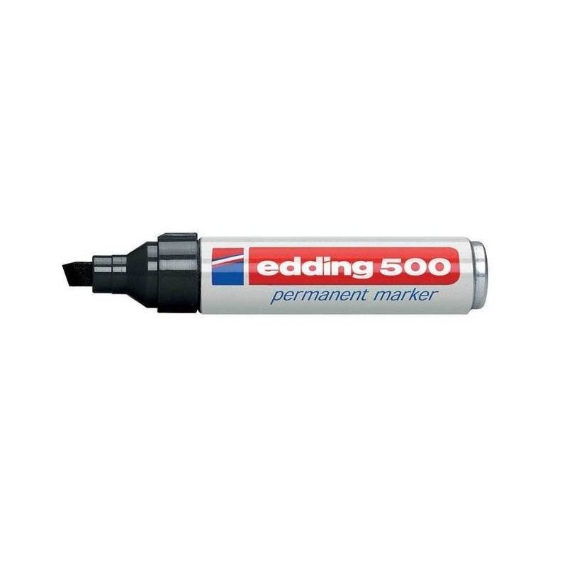 500 marcador permanente Negro 10 pieza(s)