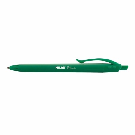 P1 Verde Bolgrafo de punta retrctil con pulsador Medio 25 pieza(s)