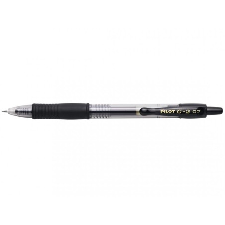 Gelroller G-2 0.7 Bolgrafo de gel de punta retrctil Medio Negro
