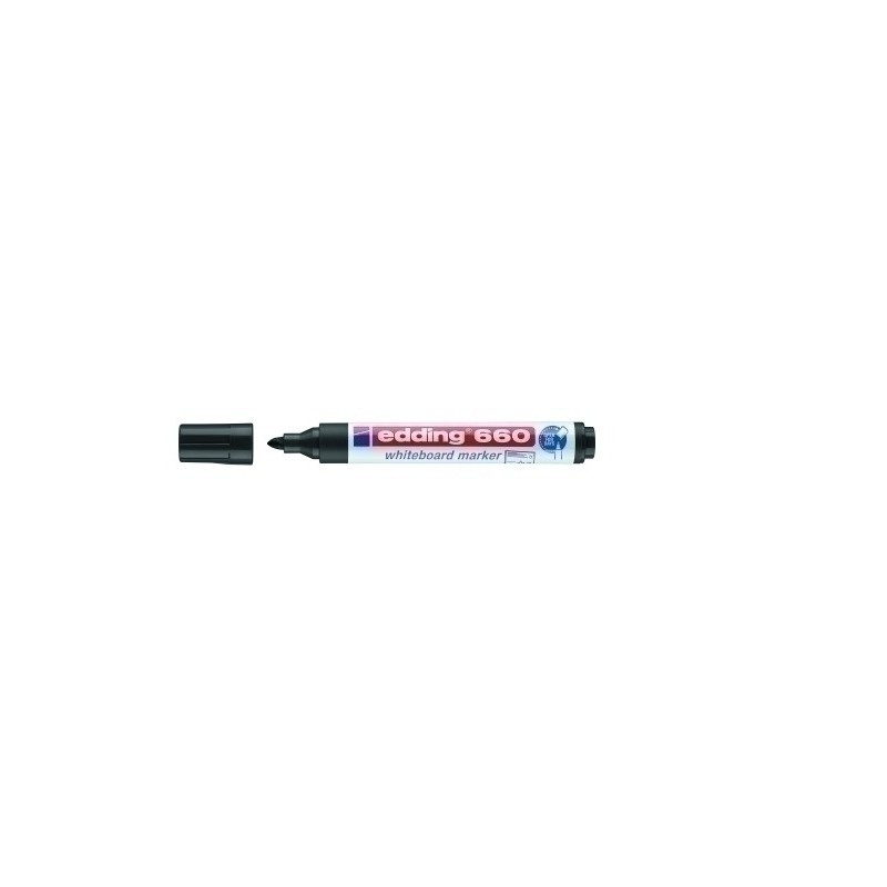 ROTUL.PIZAR.EDDING 660  NEGRO