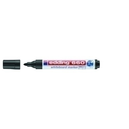 ROTUL.PIZAR.EDDING 660  NEGRO