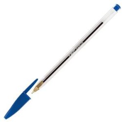 Cristal Medium Azul Bolgrafo Medio 50 pieza(s)