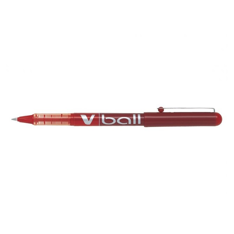 V-Ball Bolgrafo cilndrico Rojo 1 pieza(s)