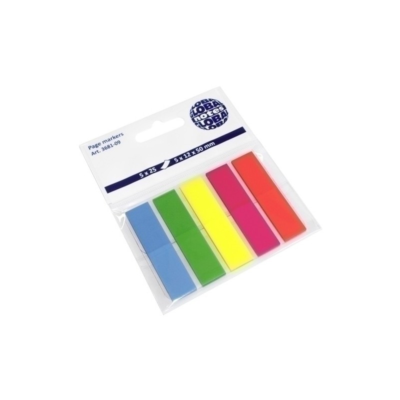 BANDERITAS ADHESIVAS BLISTER de 5