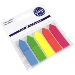 BANDERITAS ADHESIVAS GLOBAL FLECHAS B/5