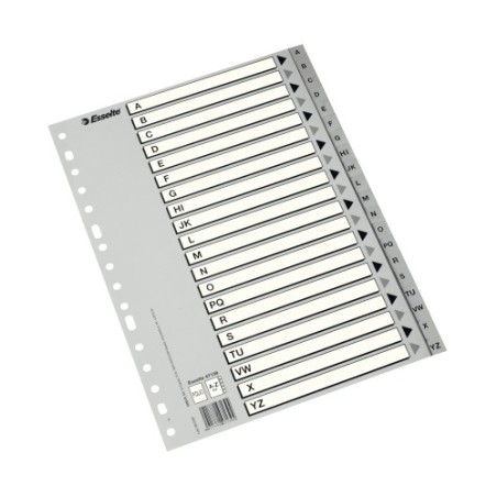 INDICE ESSELTE PP ALF.A4 20 ps. - Pack de 36 unidades