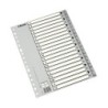 INDICE ESSELTE PP ALF.A4 20 ps. - Pack de 36 unidades