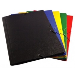 CARPETA CARTON COMPACTO GOFRADO N 8.FOLIO GOMA SOLAPA AZUL MARIOLA 5285AZ