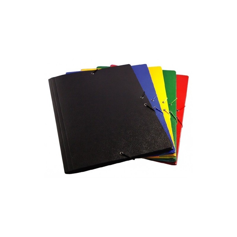 CARPETA CARTON COMPACTO GOFRADO N 8.FOLIO GOMA SOLAPA AZUL MARIOLA 5285AZ
