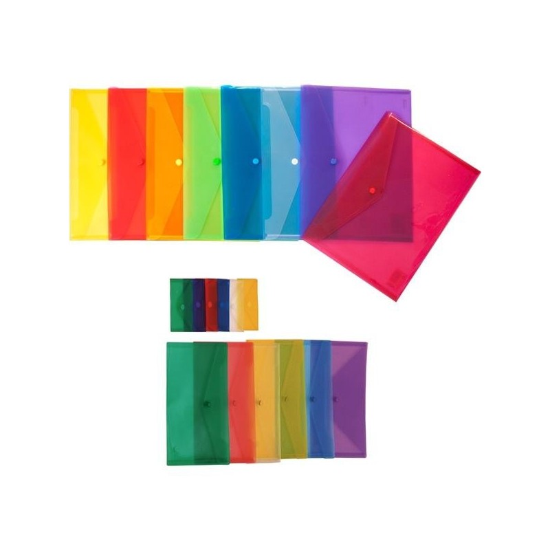 GRAFOPLS SOBRE BROCHE ECOPLS 1/4 POLIPROPILENO TRANSLCIDO CRISTAL