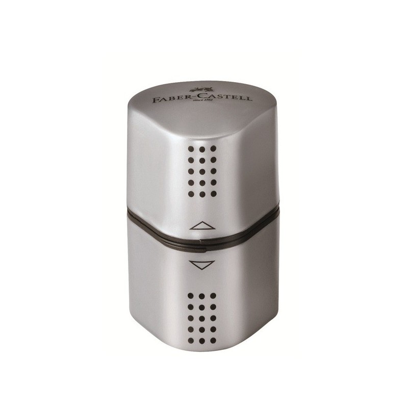 Grip 2001 Sacapuntas manual Plata