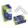 CAJA 100 CLIPS LABIADOS NIQUELADOS PUNTA REDONDA N 2 DE 32 MM. BISMARK 316865