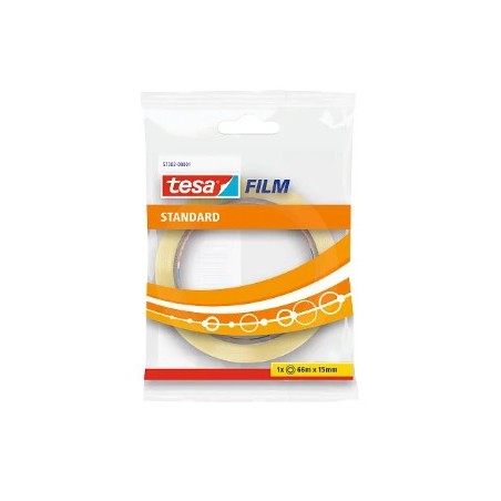 57382-00001-01 cinta adhesiva 66 m Polipropileno (PP) Transparente 1 pieza(s)