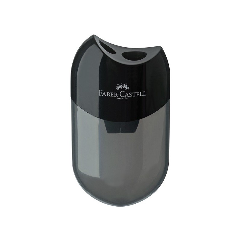 183500 sacapuntas Sacapuntas manual Negro  Transparente