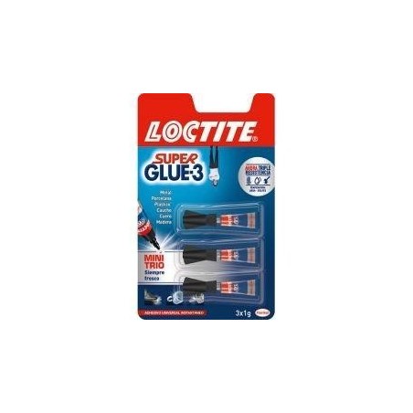 LOCTITE SG3 MINI-T ADHESIVO INSTANTNEO 3X1G