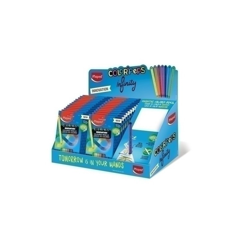 LAPICES COLOR MAPED INFINITY est.12 E.24
