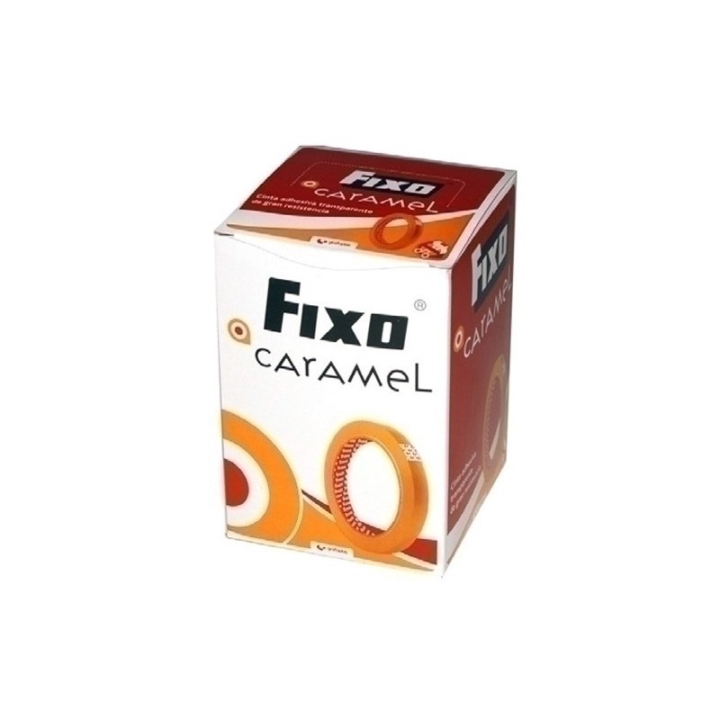 CINTA ADHESIVA FIXO CARAMEL 66x19