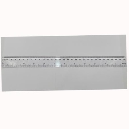 MOLIN REGLA ESCOLAR 30CM TRANSPARENTE