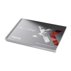 IMPREX BLOC DE DIBUJO FOLIO PROLONGADO  20H 135GR LISO