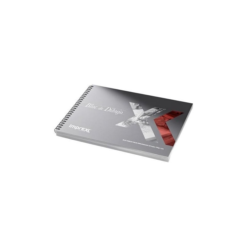 IMPREX BLOC DE DIBUJO FOLIO PROLONGADO  20H 135GR LISO