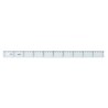 REGLA CRISTAL SAFTA 50 CENTIMETROS
