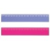 REGLA CRISTAL SAFTA 17 CENTIMETROS SURTI