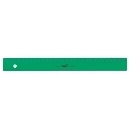 REGLA SAFTA 30 CENTIMETROS VERDE