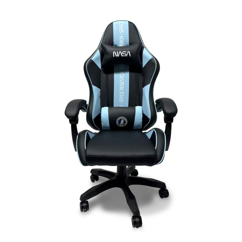 SILLA GAMING ATLANTIS NEGRA Y AZUL