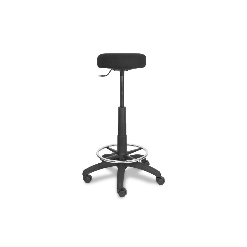 Tolosa Asiento acolchado Negro Tela  Espuma  Poliuretano Poliamida Rueda de reenvio 1 pieza(s)