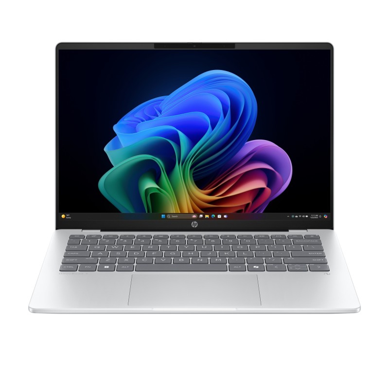 OmniBook 5 Laptop Next Gen AI 14-he0001nsx Copilot+ PC Snapdragon X1-26-100 Porttil 35 6 cm (14") 2K 16 GB LPDDR5x-SDRAM 512 GB 