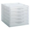 4005 CS TL cajonera para oficina Transparente Poliestireno
